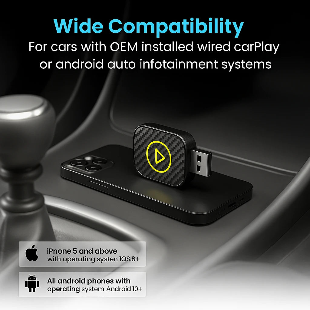 Wireless Carplay & Android Auto Adaptor