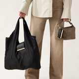 Carry Latch Fold - gold hardware close-up